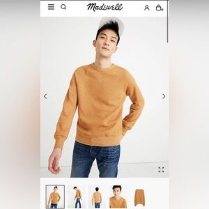 Madewell Men’s Heavyweight Sweatshirt Size Extra Large